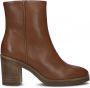 VIA VAI Enkellaarsjes Dames Taara Maat: 40 Materiaal: Leer Kleur: Bruin - Thumbnail 2