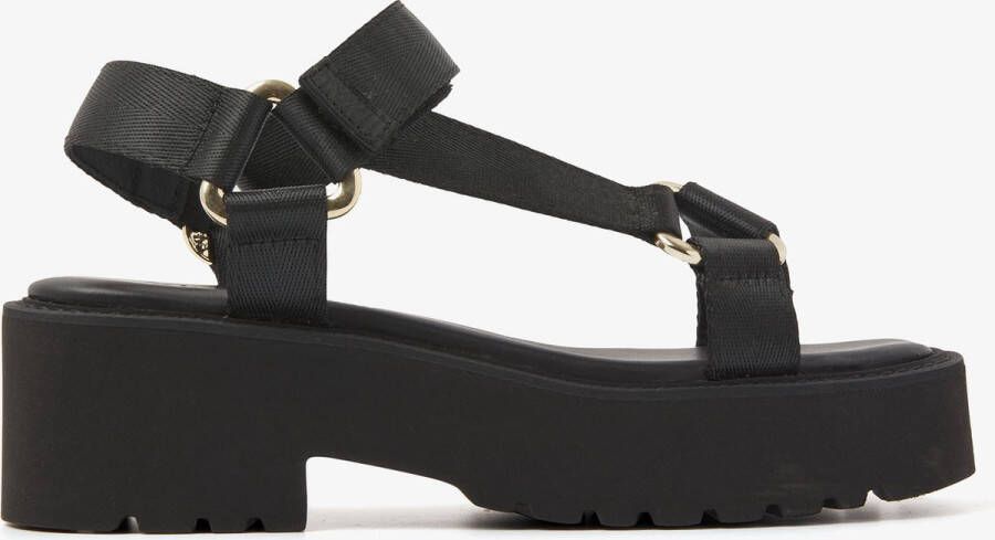 VIA VAI Teddy Bloom Sandalen Met Hak Zwart