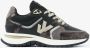 VIA VAI Lage Sneakers Dames Usher Davina Maat: 36 Materiaal: Textiel Kleur: Zwart - Thumbnail 1