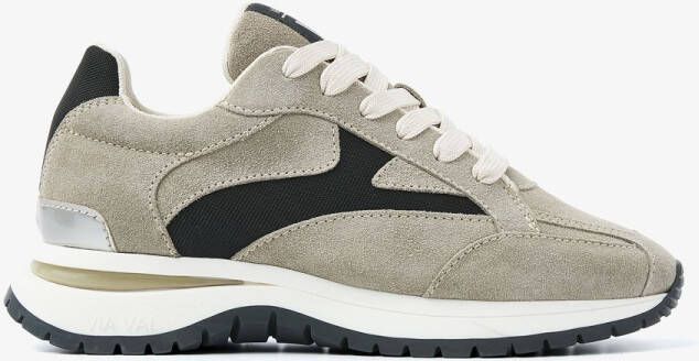 VIA VAI Lage Sneakers Dames Usher Riggs Maat: 40 Materiaal: Suède Kleur: Grijs