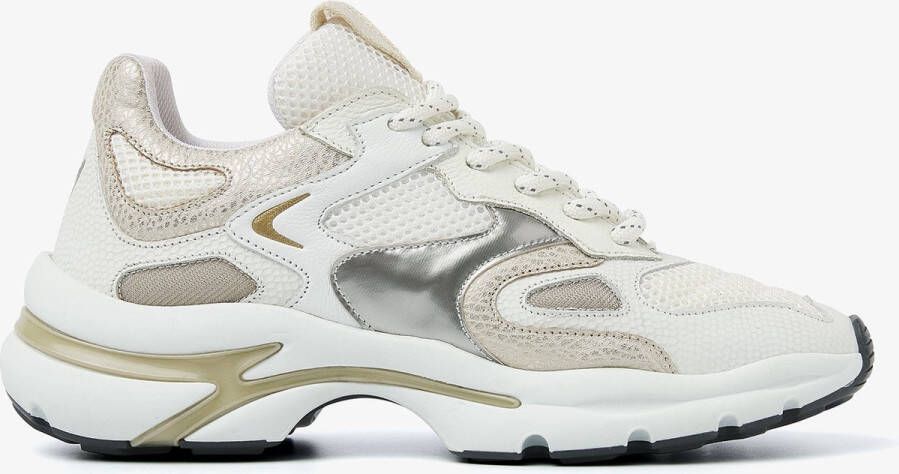 VIA VAI Lage Sneakers Dames Vesper Due Maat: 36 Materiaal: Leer Kleur: Wit