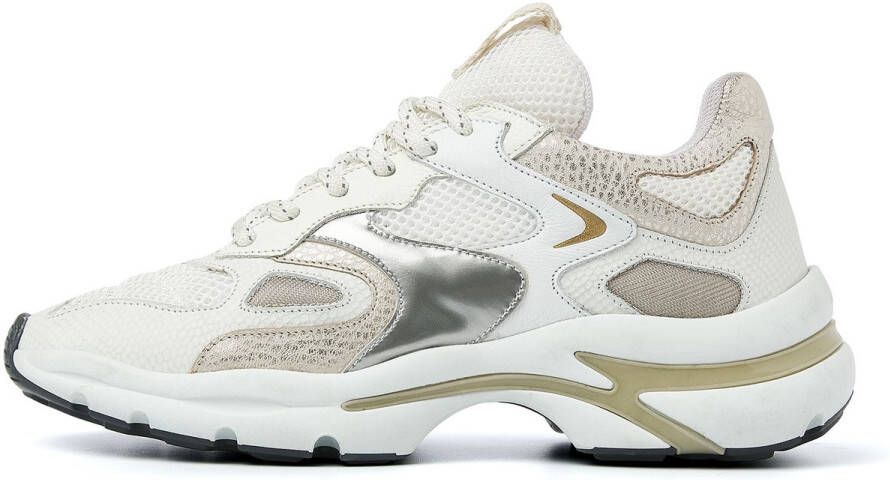 VIA VAI Lage Sneakers Dames Vesper Due Maat: 37 Materiaal: Leer Kleur: Wit