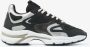 VIA VAI Lage Sneakers Dames Vesper Due Leer Zwart - Thumbnail 1