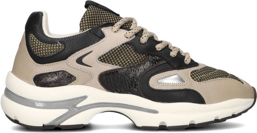 VIA VAI Vesper Due Sneakers Dames Leren Sneaker Beige