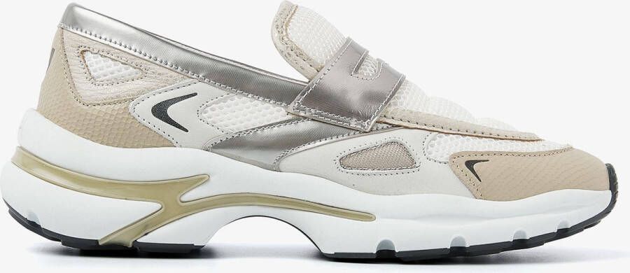 VIA VAI Lage Sneakers Dames Vesper Lana Maat: 40 Materiaal: Leer Kleur: Goud - Foto 2