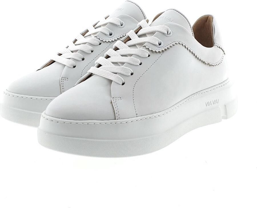 Via vai 58051 Blue 02-001 Vero Bianco Lage sneakers - Foto 6