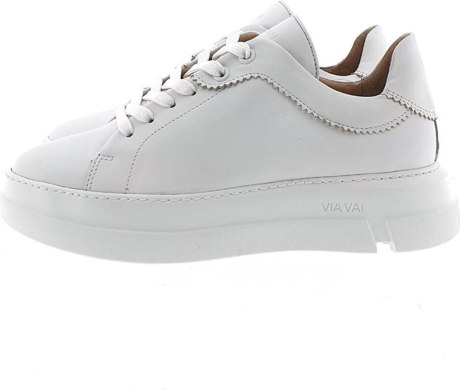 Via vai 58051 Blue 02-001 Vero Bianco Lage sneakers - Foto 4