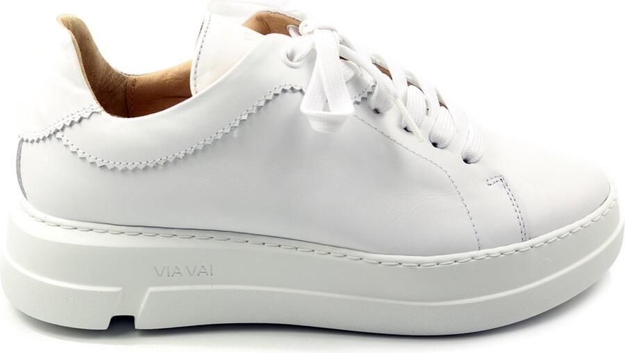 Via vai 58051 Blue 02-001 Vero Bianco Lage sneakers - Foto 15