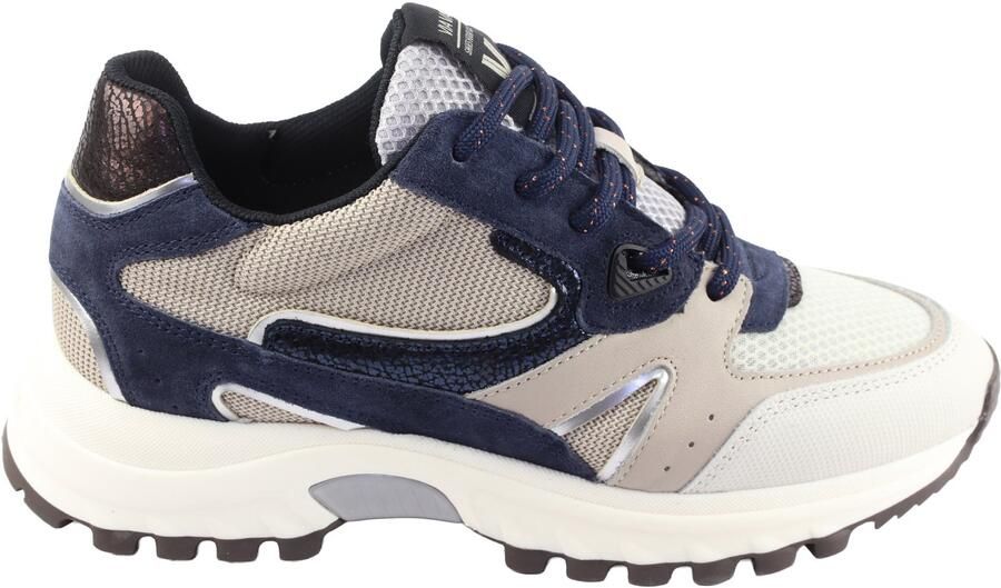 VIA VAI Danae Vicky 62297 Sneakers blauw kombinatie