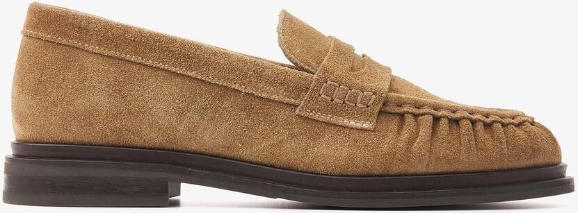 VIA VAI Fae Sarah Loafers Dames Suède Beige