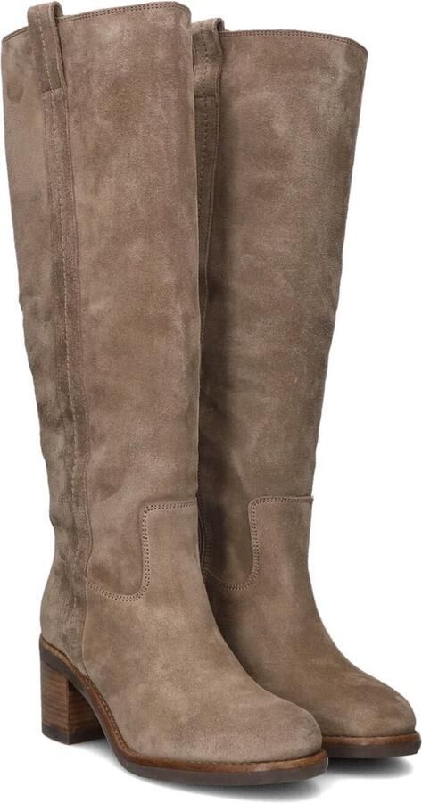 VIA VAI Hoge Laarzen Dames Flo Helen Maat: 38 Materiaal: Suède Kleur: Grijs - Foto 3