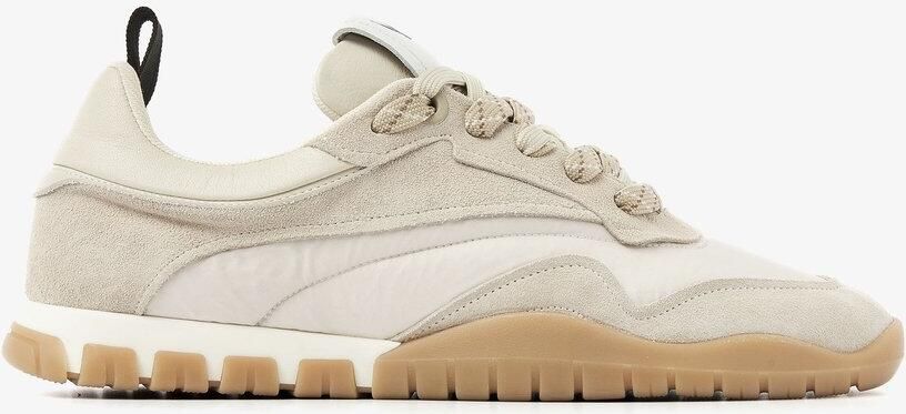 VIA VAI Frenkie Aaron Sneakers Heren Leer Suède Textiel Beige - Foto 3
