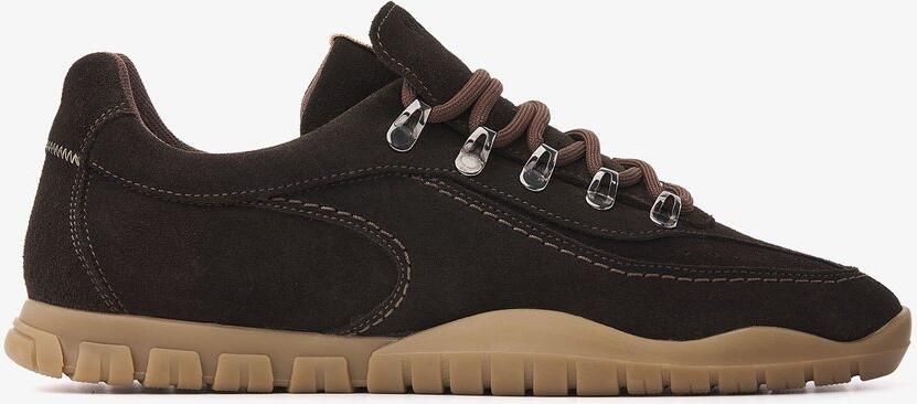 VIA VAI Frenkie Mavis Sneakers Heren Suède Bruin