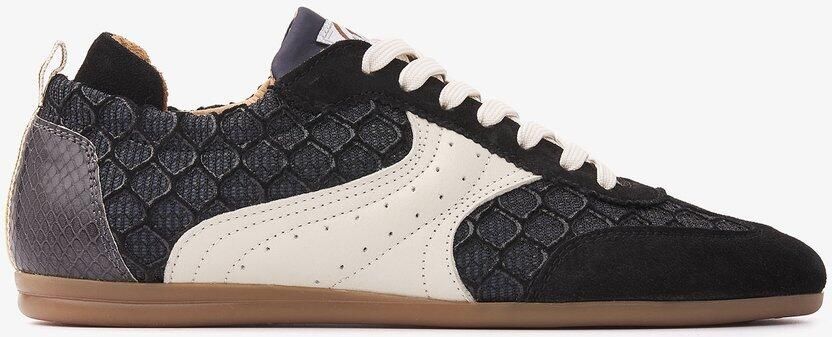 VIA VAI June Haylee Sneakers Dames Leer & Suède Zwart