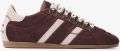 VIA VAI June Jackie Sneakers Dames Leer Suède Rood - Bordeaux
