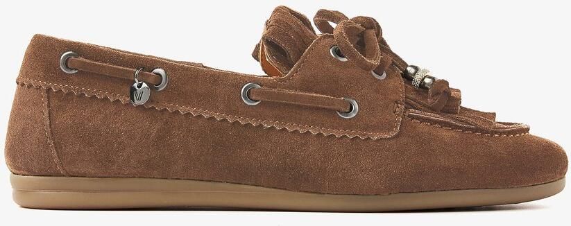 VIA VAI Loafers Dames June Loua Maat: 39 Materiaal: Suède Kleur: Bruin - Foto 2
