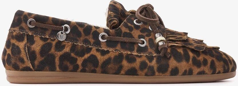 VIA VAI June Shelby Mocassins Dames Suède Beige