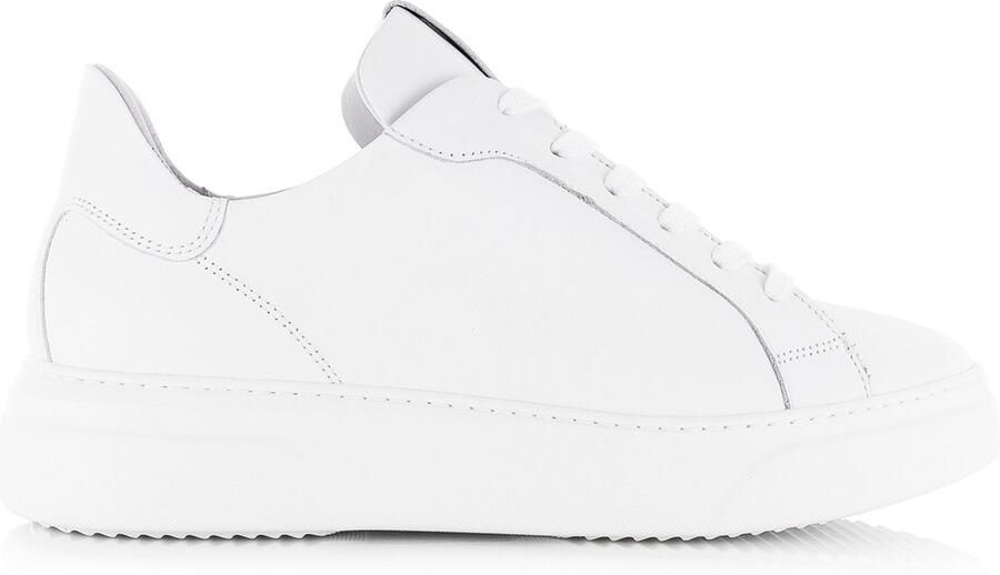 VIA VAI Juno Uni witte sneakers Wit Leer Lage sneakers Dames - Foto 14