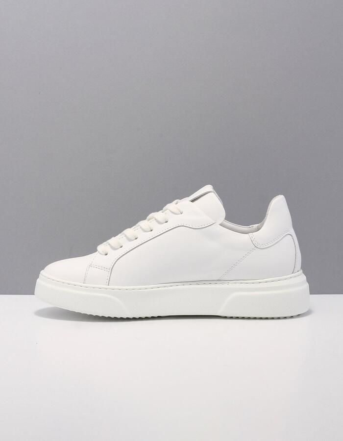 VIA VAI Juno Uni witte sneakers Wit Leer Lage sneakers Dames - Foto 8