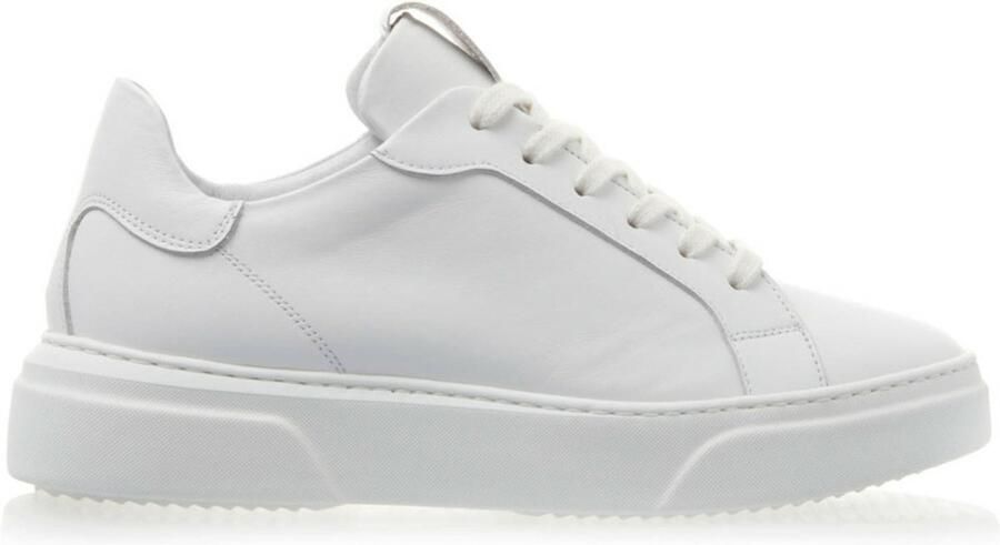 VIA VAI Juno Uni witte sneakers Wit Leer Lage sneakers Dames - Foto 16