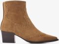 VIA VAI Kate Neil Enkellaarsjes Dames Suède Beige - Beige