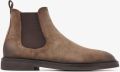 VIA VAI Lewis Conor Chelsea boots Heren Suède Bruin - Donkerbruin