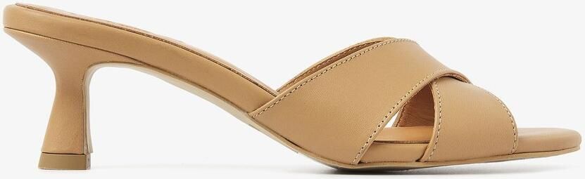 VIA VAI Lily Celia Sandalen Dames Leer Beige