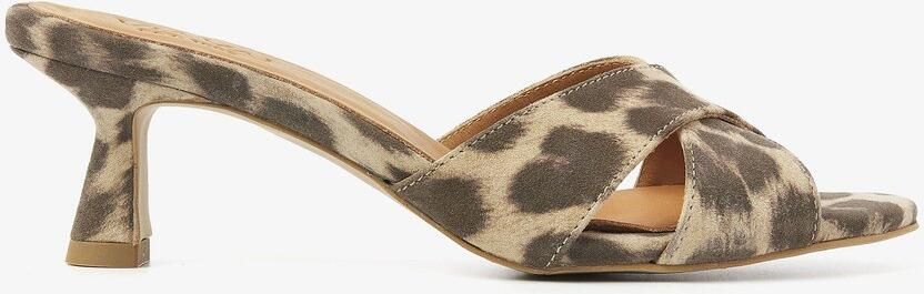 VIA VAI Lily Celia Sandalen Dames Leer Bruin