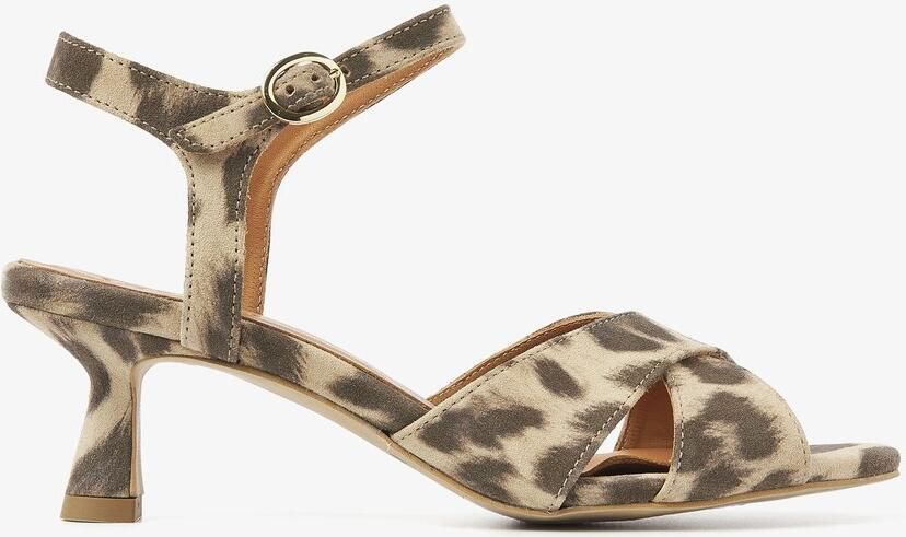 VIA VAI Lily Ruth Sandalen Dames Leer Bruin