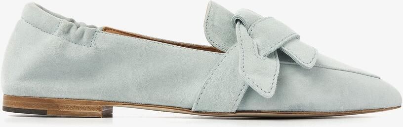 VIA VAI Lola Rayne Loafers dames Suède Blauw