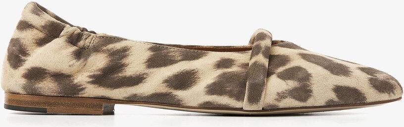 VIA VAI Lola Rose Ballerina dames Leer Bruin