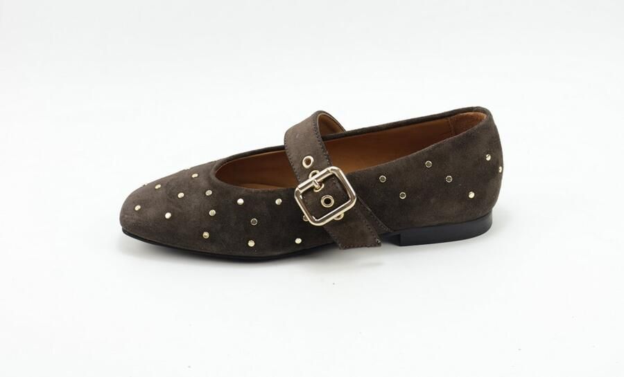 VIA VAI Lou Nina Bandschoen plat 62371 01 316 Bruin