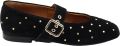 VIA VAI Lou Nine 62371 Bandschoen zwart nubuck suede - Zwart