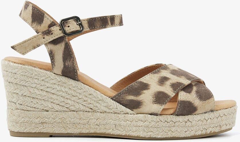 VIA VAI Sandalen met Hak Dames Luisa Tiana Suèdelook Bruin