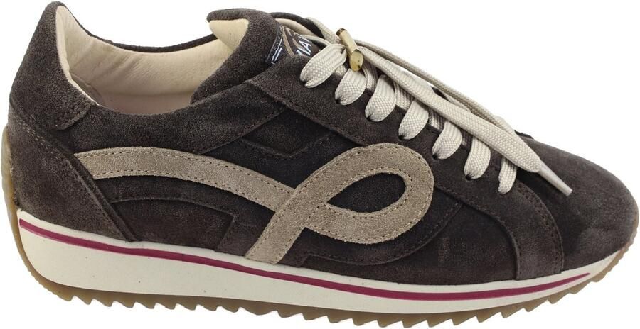 VIA VAI Mikki Eve 62471 Sneakers bruin nubuck suede