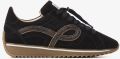 VIA VAI Mikki Eve Sneakers Dames Leer Suède Zwart - Zwart