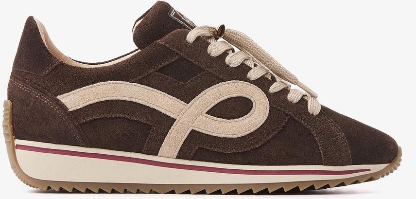 VIA VAI Mikki Eve Sneakers Dames Suède Bruin