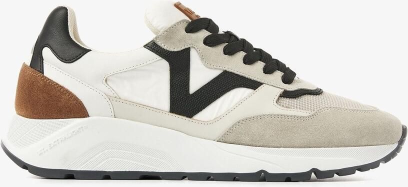 VIA VAI Owen Cody Sneakers Heren Leer Mesh Suède Textiel Cognac - Foto 2