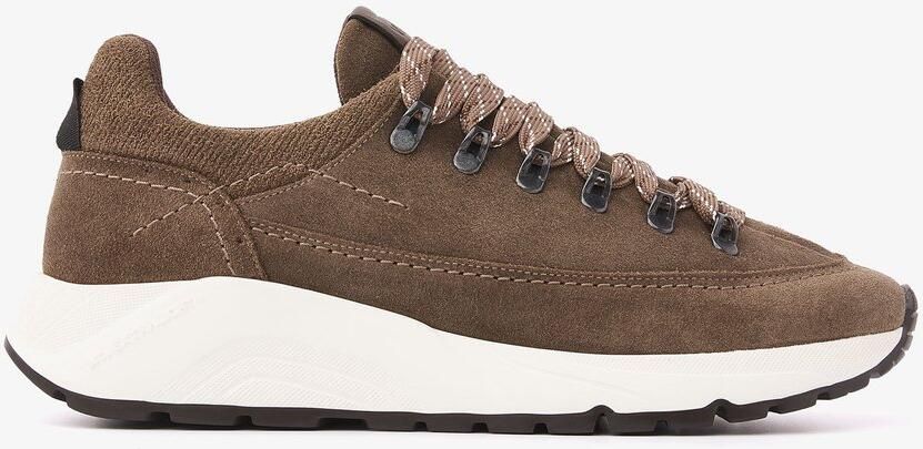 VIA VAI Owen Spencer Sneakers Heren Suède Bruin