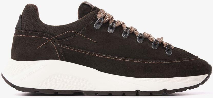 VIA VAI Owen Spencer Sneakers Heren Suède Bruin