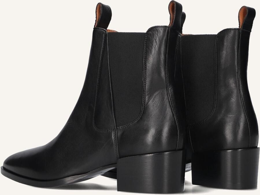 VIA VAI Enkellaarsjes Dames Rose Andrew Maat: 37 Materiaal: Leer Kleur: Zwart - Foto 2