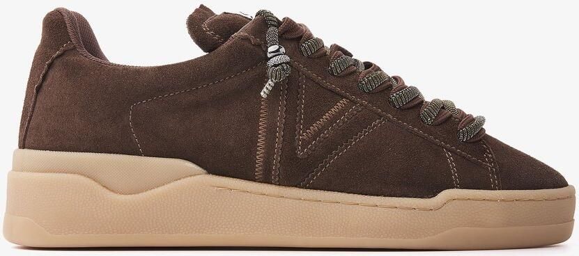 VIA VAI Sam Kyli Sneakers Dames Suède Bruin