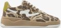 VIA VAI Sam Levi Sneakers dames Leer Bruin - Wit
