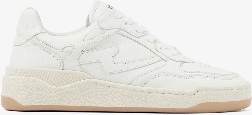 VIA VAI Lage Sneakers Dames Sam Levi Leer Wit