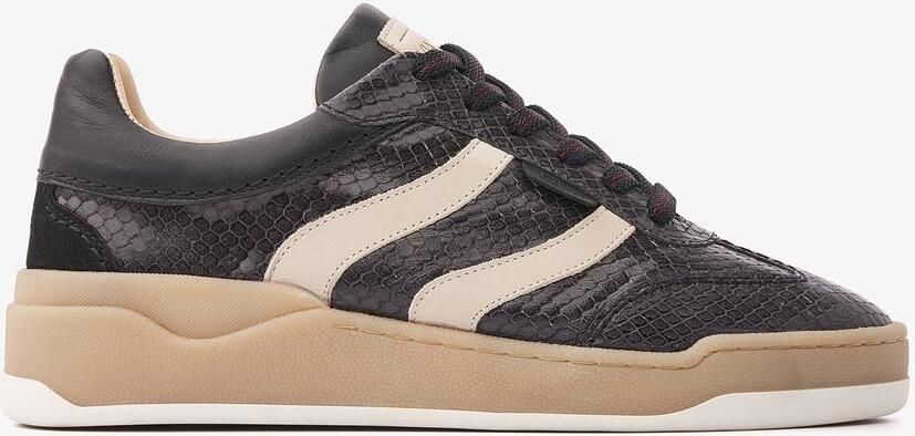 VIA VAI Sam Naomi Sneakers Dames Leer Suède Zwart