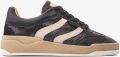 VIA VAI Sam Naomi Sneakers Dames Leer Suède Zwart - Zwart