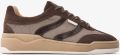 VIA VAI Sam Naomi Sneakers Dames Suède Leer Mesh Bruin - Bruin