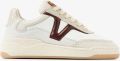 VIA VAI Sam Olivia Sneakers Dames Leer Su�de Textiel Rood - Beige