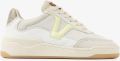 VIA VAI Sam Olivia Sneakers Dames Suède Leer Textiel Geel - Beige