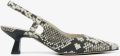 VIA VAI Suzy Aliya Slingbacks Dames Leer Beige - Beige